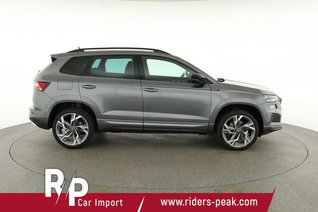 Skoda Karoq Sportline 1.5 TSI DSG Sportline, Pano, AHK, Navi, CANTON, Matrix, AreaView, Side, FS-beheizbar, 19-Zoll 