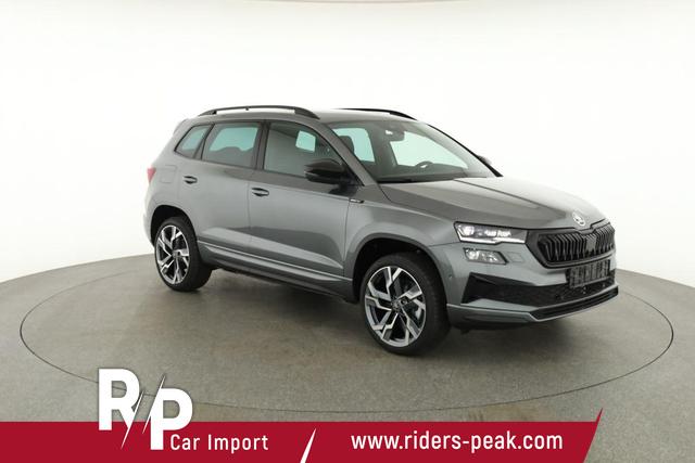 Skoda Karoq Sportline 1.5 TSI DSG Sportline, Pano, AHK, Navi, CANTON, Matrix, AreaView, Side, FS-beheizbar, 19-Zoll 