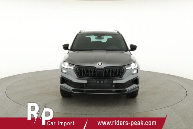 Skoda Karoq Sportline 1.5 TSI DSG Sportline, Pano, AHK, Navi, CANTON, Matrix, AreaView, Side, FS-beheizbar, 19-Zoll 
