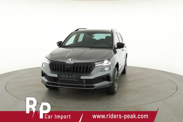 Skoda Karoq Sportline 1.5 TSI DSG Sportline, Pano, AHK, Navi, CANTON, Matrix, AreaView, Side, FS-beheizbar, 19-Zoll 