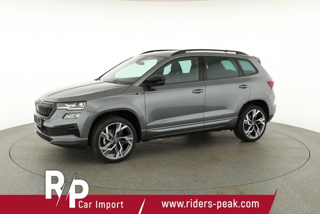 Skoda Karoq Sportline 1.5 TSI DSG Sportline, Pano, AHK, Navi, CANTON, Matrix, AreaView, Side, FS-beheizbar, 19-Zoll 