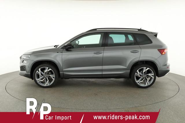 Skoda Karoq Sportline 1.5 TSI DSG Sportline, Pano, AHK, Navi, CANTON, Matrix, AreaView, Side, FS-beheizbar, 19-Zoll 