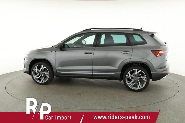 Skoda Karoq Sportline 1.5 TSI DSG Sportline, Pano, AHK, Navi, CANTON, Matrix, AreaView, Side, FS-beheizbar, 19-Zoll 