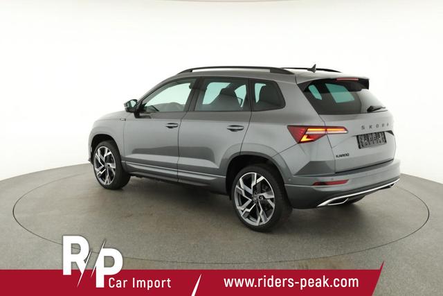 Skoda Karoq Sportline 1.5 TSI DSG Sportline, Pano, AHK, Navi, CANTON, Matrix, AreaView, Side, FS-beheizbar, 19-Zoll 