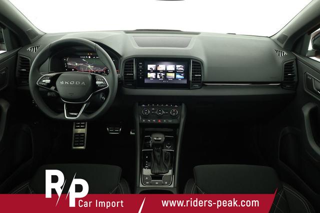 Skoda Karoq Sportline 1.5 TSI DSG Sportline, Pano, AHK, Navi, CANTON, Matrix, AreaView, Side, FS-beheizbar, 19-Zoll 