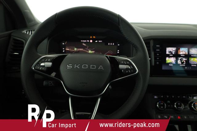 Skoda Karoq Sportline 1.5 TSI DSG Sportline, Pano, AHK, Navi, CANTON, Matrix, AreaView, Side, FS-beheizbar, 19-Zoll 