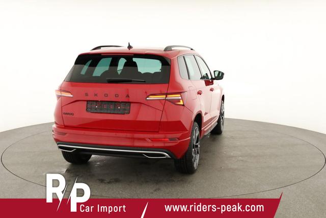 Skoda Karoq Sportline 1.5 TSI DSG Sportline, Pano, AHK, Navi, CANTON, Matrix, AreaView, Side, FS-beheizbar, 19-Zoll 