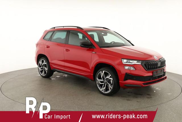 Skoda Karoq Sportline 1.5 TSI DSG Sportline, Pano, AHK, Navi, CANTON, Matrix, AreaView, Side, FS-beheizbar, 19-Zoll 