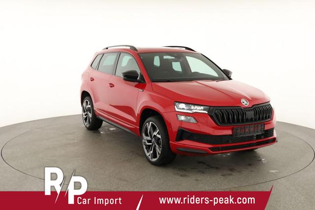 Skoda Karoq Sportline 1.5 TSI DSG Sportline, Pano, AHK, Navi, CANTON, Matrix, AreaView, Side, FS-beheizbar, 19-Zoll 