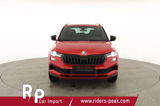 Skoda Karoq Sportline 1.5 TSI DSG Sportline, Pano, AHK, Navi, CANTON, Matrix, AreaView, Side, FS-beheizbar, 19-Zoll 