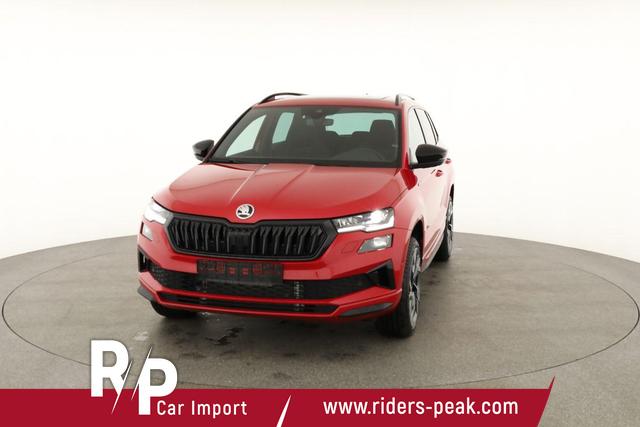 Skoda Karoq Sportline 1.5 TSI DSG Sportline, Pano, AHK, Navi, CANTON, Matrix, AreaView, Side, FS-beheizbar, 19-Zoll 