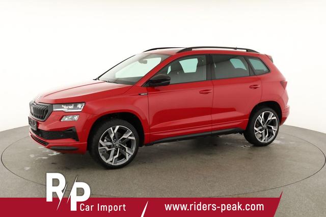 Skoda Karoq Sportline 1.5 TSI DSG Sportline, Pano, AHK, Navi, CANTON, Matrix, AreaView, Side, FS-beheizbar, 19-Zoll 