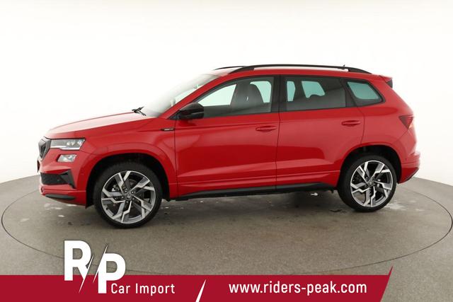 Skoda Karoq Sportline 1.5 TSI DSG Sportline, Pano, AHK, Navi, CANTON, Matrix, AreaView, Side, FS-beheizbar, 19-Zoll 