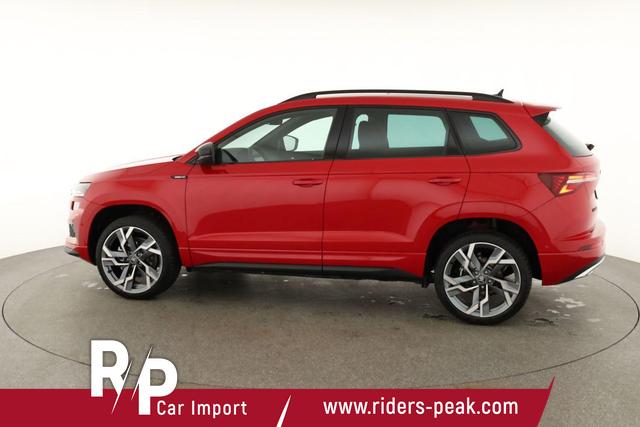 Skoda Karoq Sportline 1.5 TSI DSG Sportline, Pano, AHK, Navi, CANTON, Matrix, AreaView, Side, FS-beheizbar, 19-Zoll 