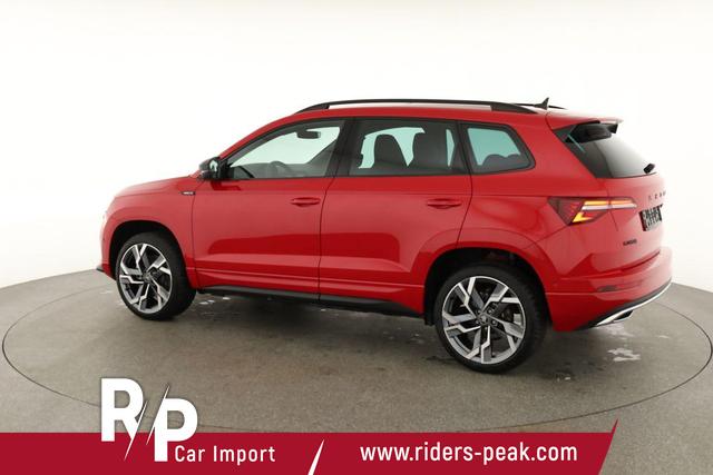 Skoda Karoq Sportline 1.5 TSI DSG Sportline, Pano, AHK, Navi, CANTON, Matrix, AreaView, Side, FS-beheizbar, 19-Zoll 
