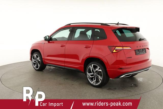 Skoda Karoq Sportline 1.5 TSI DSG Sportline, Pano, AHK, Navi, CANTON, Matrix, AreaView, Side, FS-beheizbar, 19-Zoll 