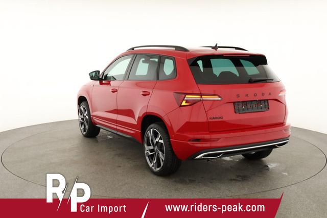 Skoda Karoq Sportline 1.5 TSI DSG Sportline, Pano, AHK, Navi, CANTON, Matrix, AreaView, Side, FS-beheizbar, 19-Zoll 
