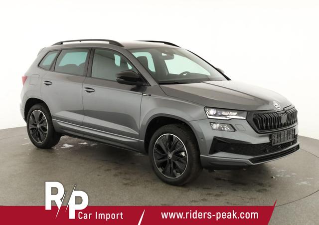 Skoda Karoq - Sportline 4x4 2.0 TDI DSG Sportline, AHK, Navi, Matrix, AreaView, Side, Kamera, el. Klappe, FS-beheizbar, Winter