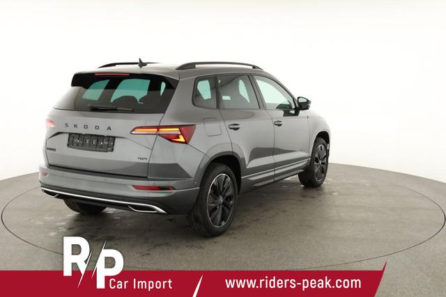 Skoda Karoq Sportline 4x4 2.0 TDI DSG Sportline, AHK, Navi, Matrix, AreaView, Side, Kamera, el. Klappe, FS-beheizbar, Winter 