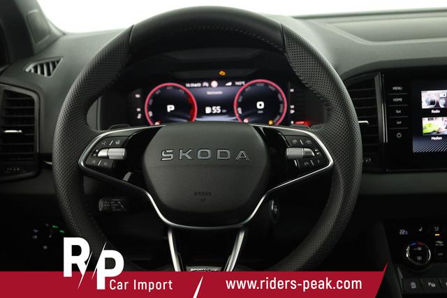 Skoda Karoq Sportline 4x4 2.0 TDI DSG Sportline, AHK, Navi, Matrix, AreaView, Side, Kamera, el. Klappe, FS-beheizbar, Winter 