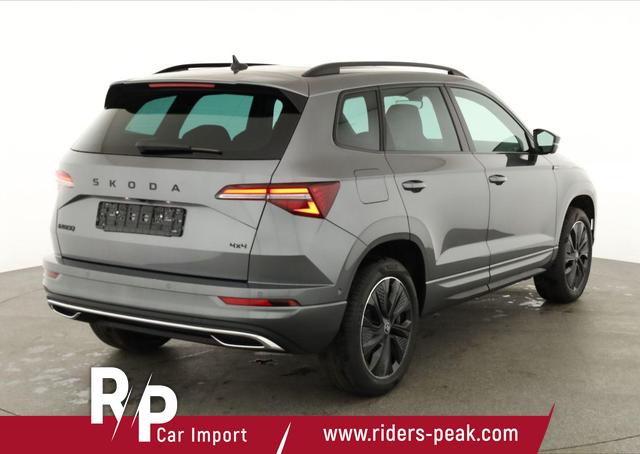 Skoda Karoq Sportline 4x4 2.0 TDI DSG Sportline, Pano, AHK, Navi, Matrix, AreaView, Side, Kamera, el. Klappe, FS-beheizbar, Winter 