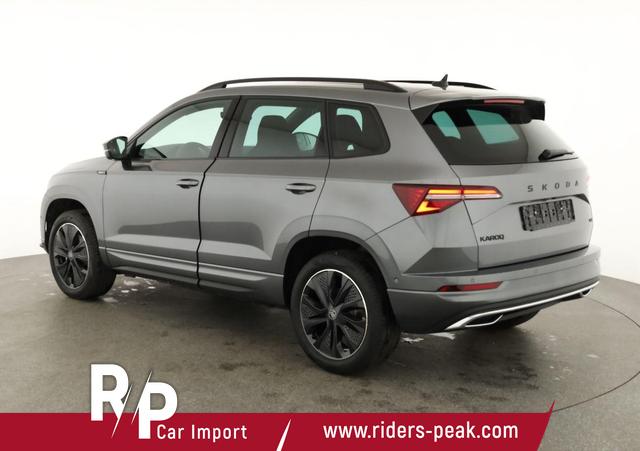 Skoda Karoq Sportline 4x4 2.0 TDI DSG Sportline, Pano, AHK, Navi, Matrix, AreaView, Side, Kamera, el. Klappe, FS-beheizbar, Winter 