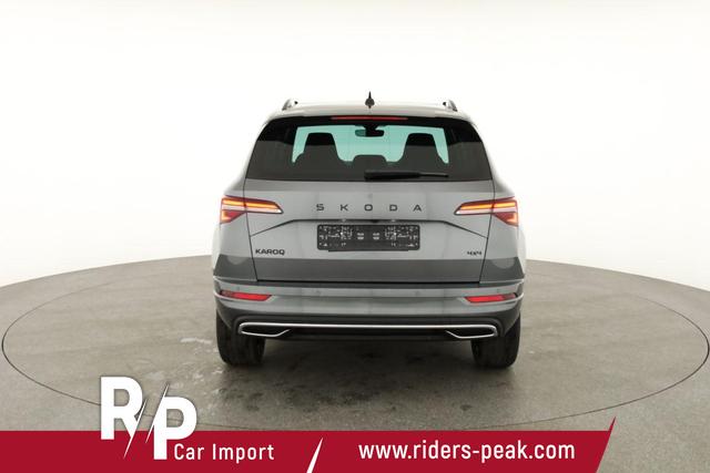 Skoda Karoq Sportline 4x4 2.0 TDI DSG Sportline, Pano, AHK, Navi, Matrix, AreaView, Side, Kamera, el. Klappe, FS-beheizbar, Winter 