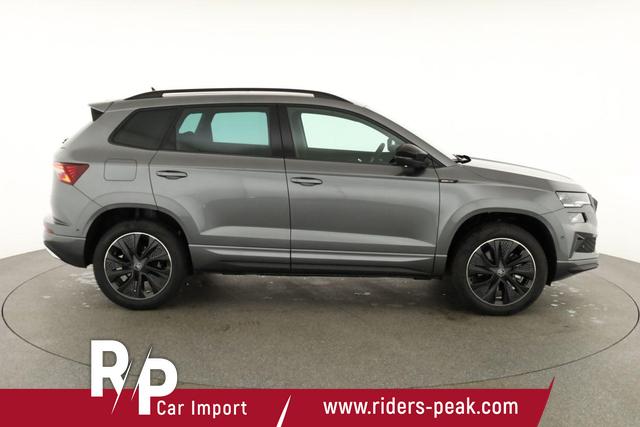 Skoda Karoq Sportline 4x4 2.0 TDI DSG Sportline, Pano, AHK, Navi, Matrix, AreaView, Side, Kamera, el. Klappe, FS-beheizbar, Winter 