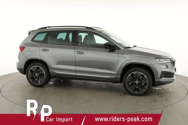 Skoda Karoq Sportline 4x4 2.0 TDI DSG Sportline, Pano, AHK, Navi, Matrix, AreaView, Side, Kamera, el. Klappe, FS-beheizbar, Winter 