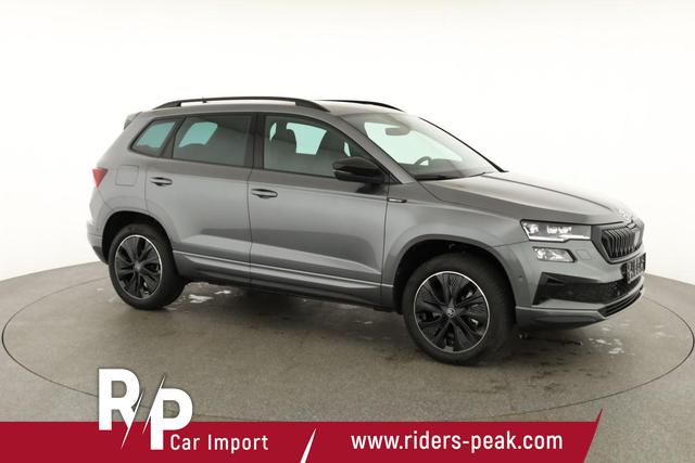 Skoda Karoq Sportline 4x4 2.0 TDI DSG Sportline, Pano, AHK, Navi, Matrix, AreaView, Side, Kamera, el. Klappe, FS-beheizbar, Winter 