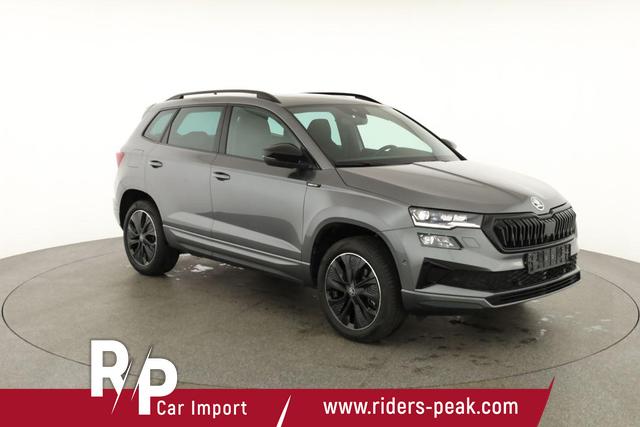 Skoda Karoq Sportline 4x4 2.0 TDI DSG Sportline, Pano, AHK, Navi, Matrix, AreaView, Side, Kamera, el. Klappe, FS-beheizbar, Winter 