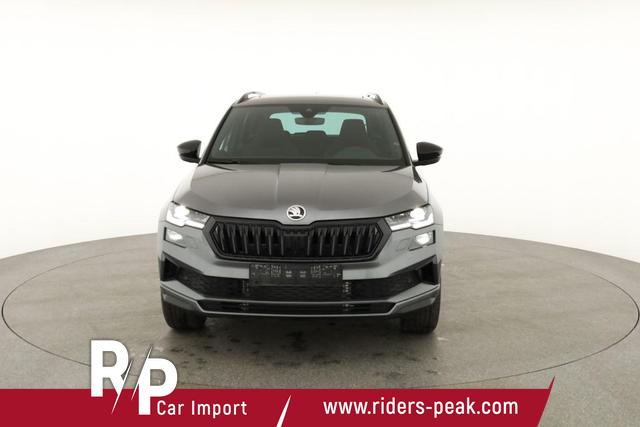 Skoda Karoq Sportline 4x4 2.0 TDI DSG Sportline, Pano, AHK, Navi, Matrix, AreaView, Side, Kamera, el. Klappe, FS-beheizbar, Winter 