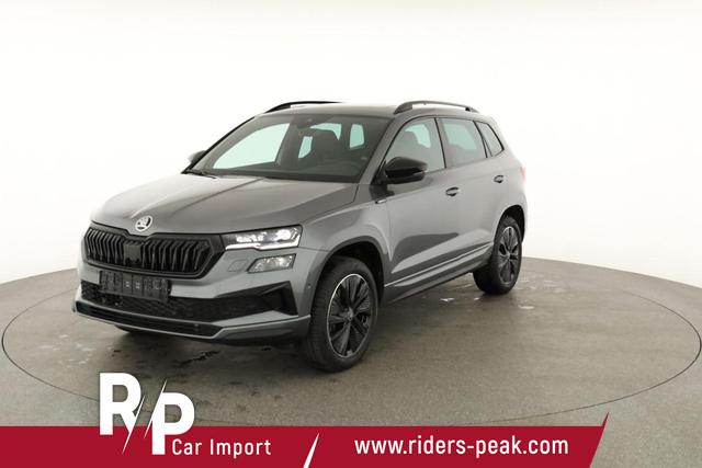 Skoda Karoq Sportline 4x4 2.0 TDI DSG Sportline, Pano, AHK, Navi, Matrix, AreaView, Side, Kamera, el. Klappe, FS-beheizbar, Winter 