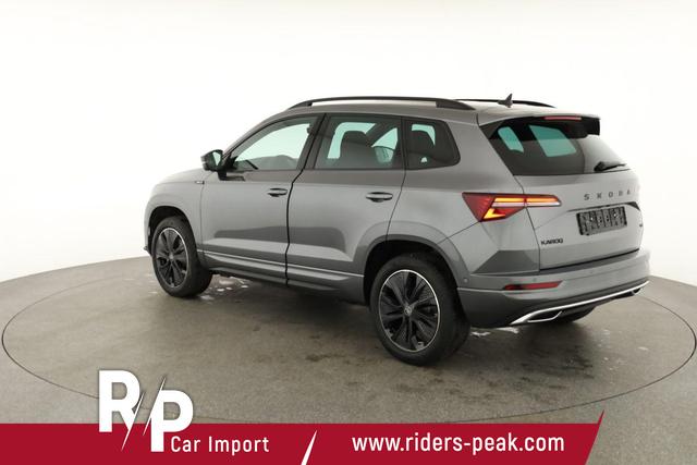 Skoda Karoq Sportline 4x4 2.0 TDI DSG Sportline, Pano, AHK, Navi, Matrix, AreaView, Side, Kamera, el. Klappe, FS-beheizbar, Winter 