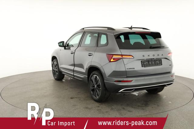 Skoda Karoq Sportline 4x4 2.0 TDI DSG Sportline, Pano, AHK, Navi, Matrix, AreaView, Side, Kamera, el. Klappe, FS-beheizbar, Winter 