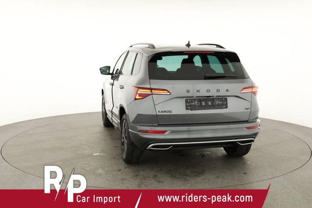Skoda Karoq Sportline 4x4 2.0 TDI DSG Sportline, Pano, AHK, Navi, Matrix, AreaView, Side, Kamera, el. Klappe, FS-beheizbar, Winter 