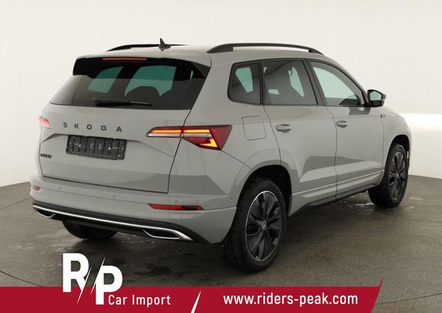 Skoda Karoq Sportline 1.5 TSI DSG Sportline, AHK, Navi, CANTON, Matrix, AreaView, Side, Kamera, el. Klappe, FS-beheizbar 