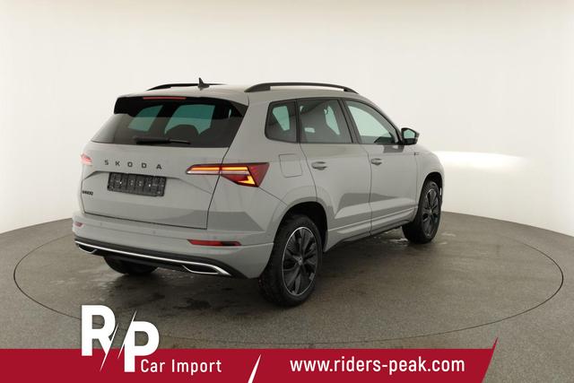 Skoda Karoq Sportline 1.5 TSI DSG Sportline, AHK, Navi, CANTON, Matrix, AreaView, Side, Kamera, el. Klappe, FS-beheizbar 