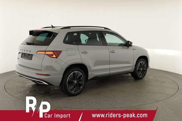 Skoda Karoq Sportline 1.5 TSI DSG Sportline, AHK, Navi, CANTON, Matrix, AreaView, Side, Kamera, el. Klappe, FS-beheizbar 