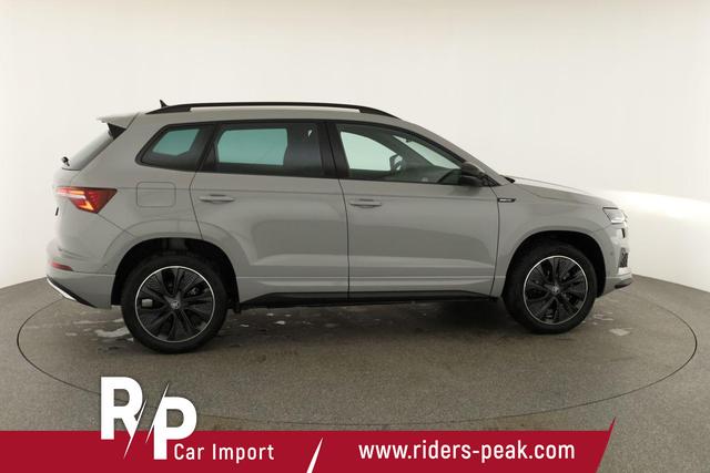 Skoda Karoq Sportline 1.5 TSI DSG Sportline, AHK, Navi, CANTON, Matrix, AreaView, Side, Kamera, el. Klappe, FS-beheizbar 
