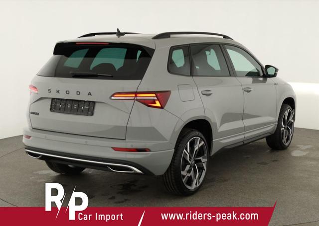 Skoda Karoq Sportline 1.5 TSI DSG Sportline, Pano, AHK, Navi, CANTON, Matrix, AreaView, Side, FS-beheizbar, 19-Zoll 