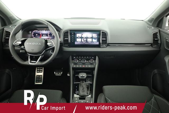 Skoda Karoq Sportline 1.5 TSI DSG Sportline, Pano, AHK, Navi, CANTON, Matrix, AreaView, Side, FS-beheizbar, 19-Zoll 
