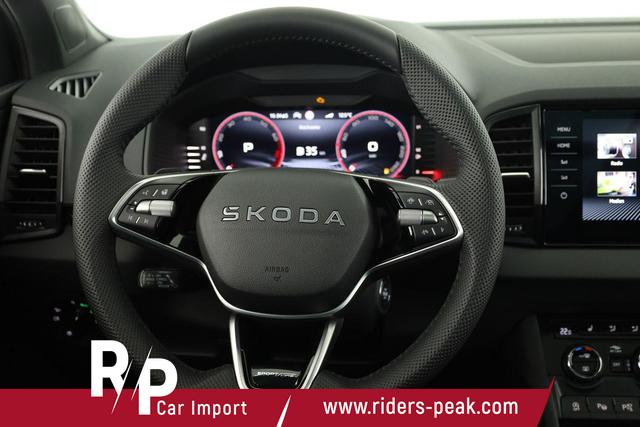 Skoda Karoq Sportline 1.5 TSI DSG Sportline, Pano, AHK, Navi, CANTON, Matrix, AreaView, Side, FS-beheizbar, 19-Zoll 