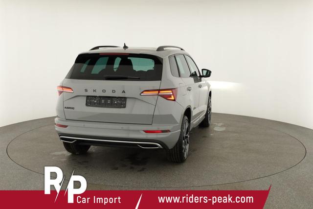 Skoda Karoq Sportline 1.5 TSI DSG Sportline, Pano, AHK, Navi, CANTON, Matrix, AreaView, Side, FS-beheizbar, 19-Zoll 
