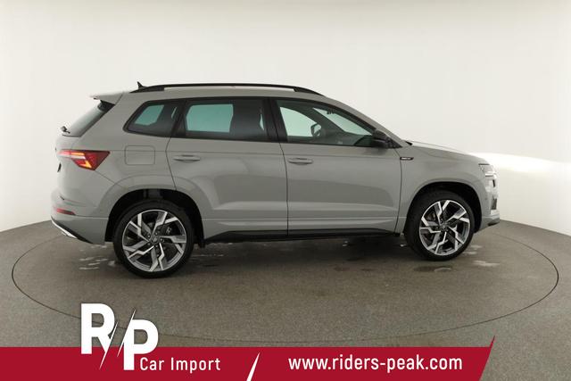Skoda Karoq Sportline 1.5 TSI DSG Sportline, Pano, AHK, Navi, CANTON, Matrix, AreaView, Side, FS-beheizbar, 19-Zoll 