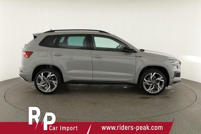 Skoda Karoq Sportline 1.5 TSI DSG Sportline, Pano, AHK, Navi, CANTON, Matrix, AreaView, Side, FS-beheizbar, 19-Zoll 