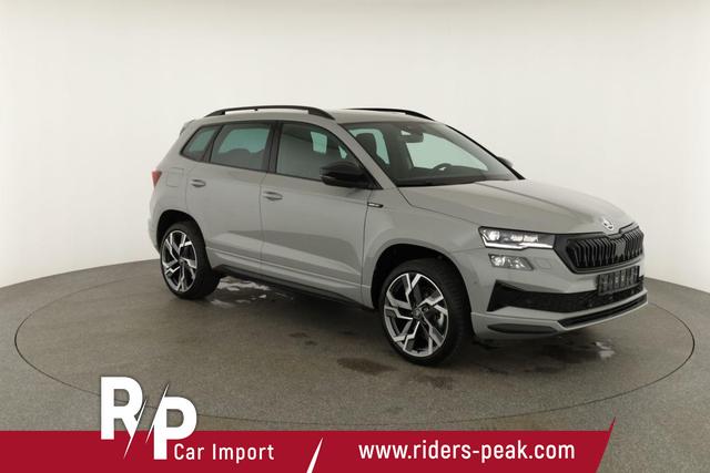 Skoda Karoq Sportline 1.5 TSI DSG Sportline, Pano, AHK, Navi, CANTON, Matrix, AreaView, Side, FS-beheizbar, 19-Zoll 