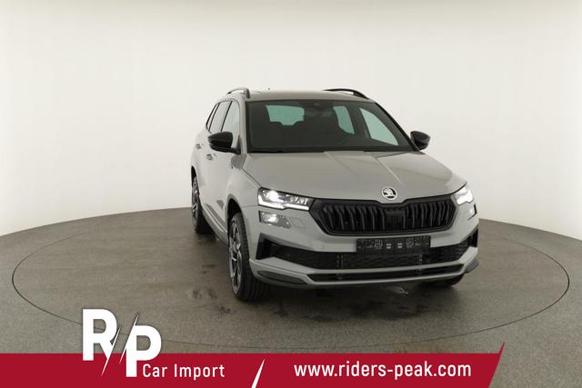 Skoda Karoq Sportline 1.5 TSI DSG Sportline, Pano, AHK, Navi, CANTON, Matrix, AreaView, Side, FS-beheizbar, 19-Zoll 