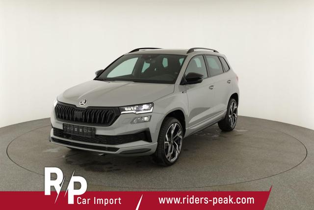 Skoda Karoq Sportline 1.5 TSI DSG Sportline, Pano, AHK, Navi, CANTON, Matrix, AreaView, Side, FS-beheizbar, 19-Zoll 