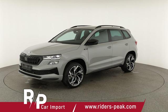 Skoda Karoq Sportline 1.5 TSI DSG Sportline, Pano, AHK, Navi, CANTON, Matrix, AreaView, Side, FS-beheizbar, 19-Zoll 
